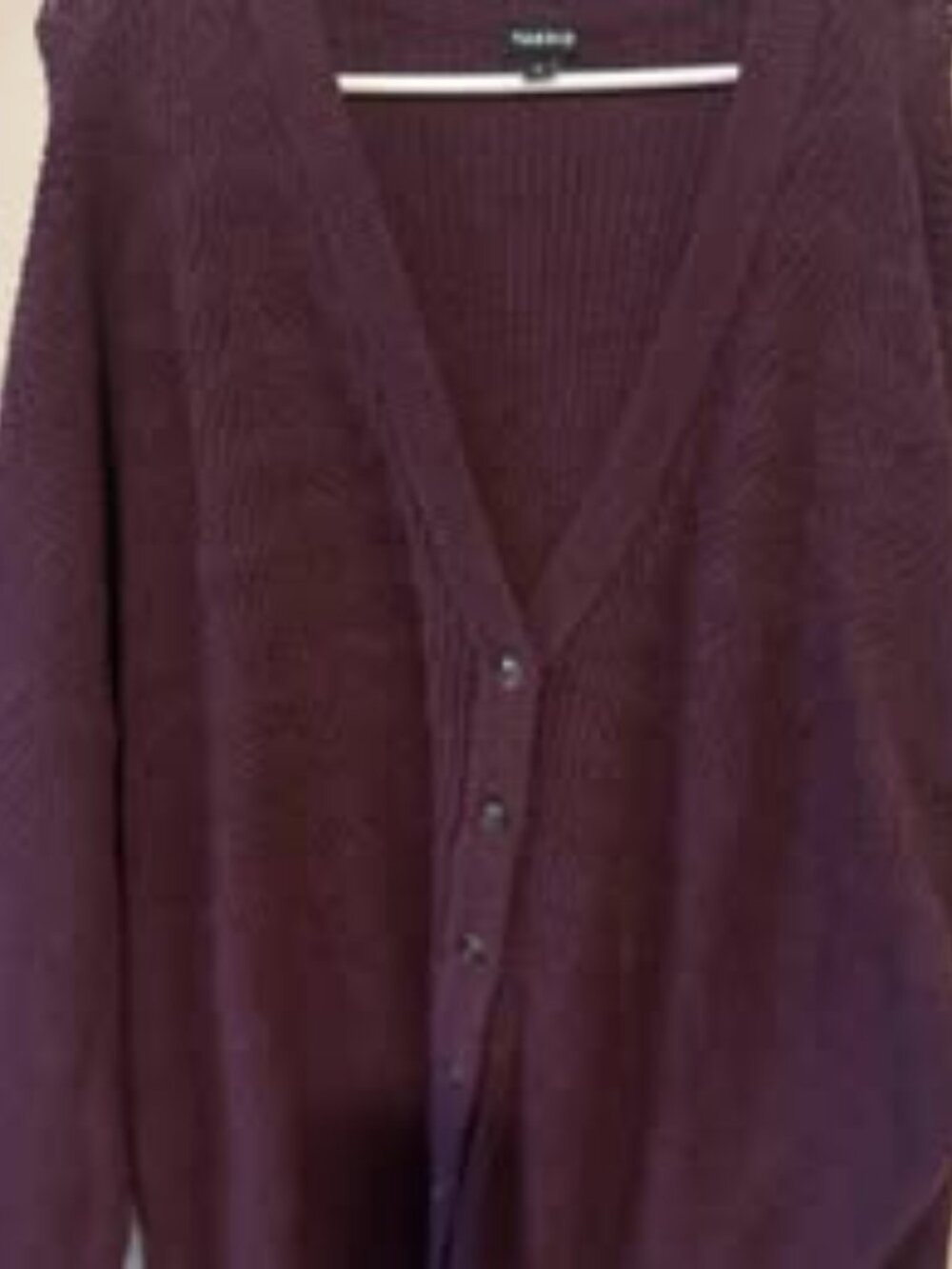 Torrid Women's Cardigan Sweater - Size 5 (5X) - Burgundy